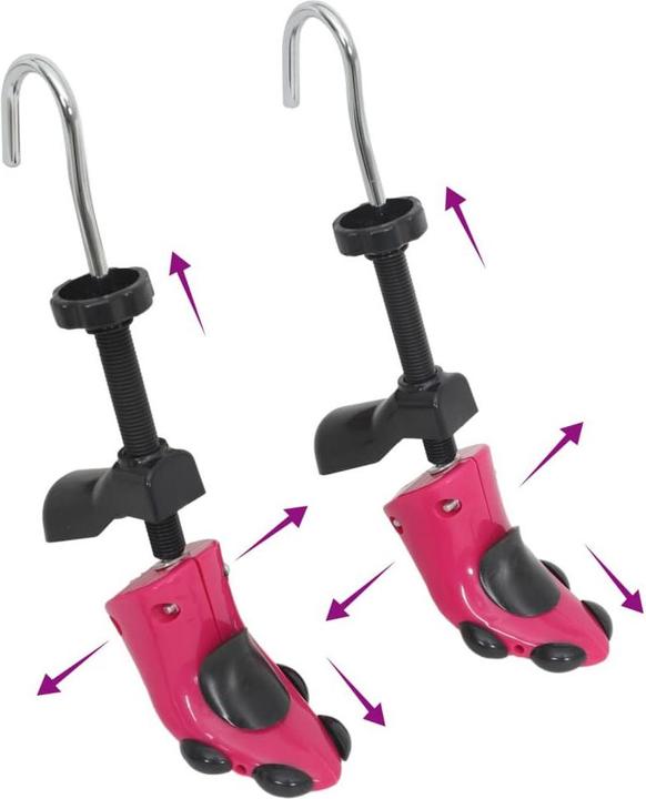 Actual product image VidaXL Shoe tree with shoehorn Pink EU 34-40 (1 x)