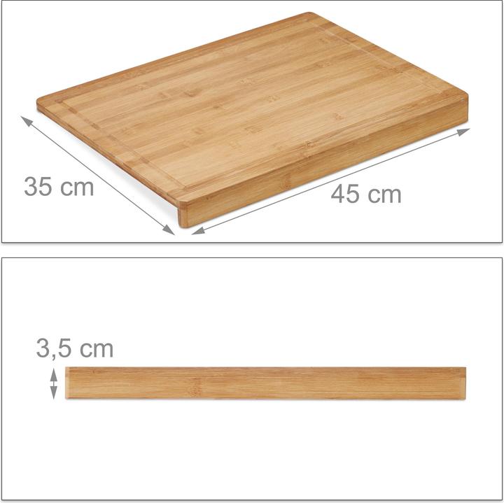 Actual product image Relaxdays Tranchierbrett