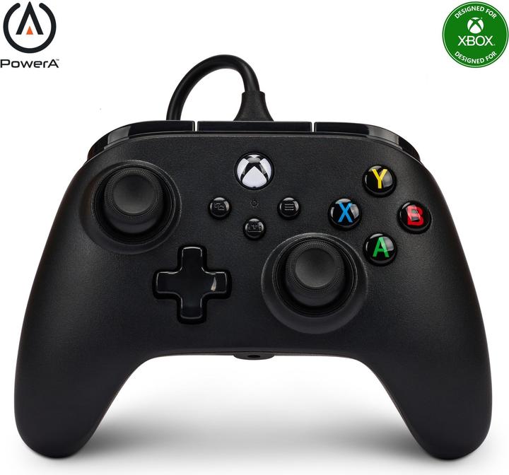 Produktbild PowerA Nano verbesserter kabelgebundener Controller von für Xbox Series X|S - Schwarz (Xbox Series X, Xbox Series S, PC)