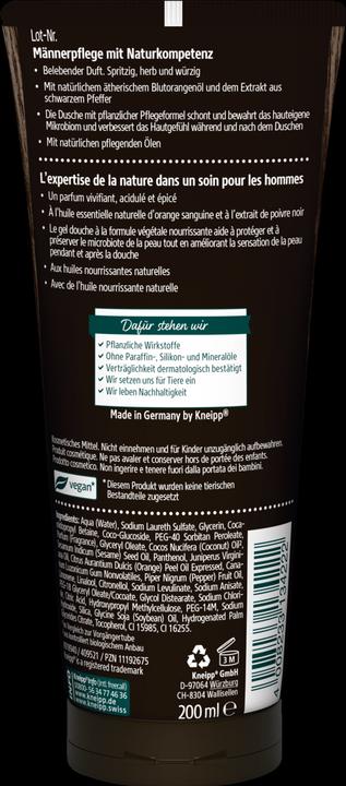 Produktbild Kneipp 2in1 Männersache 2.0 (200 ml)