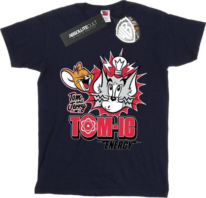 Immagine prodotto Tom & Jerry Tomic Energy Maglietta Ragazzi (140, 146)