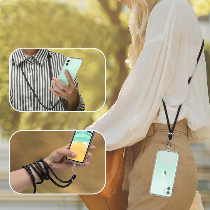 Immagine prodotto Apfelkiste Universal Necklace Handykette Umhängeband für Schutzhülle - - (140cm)