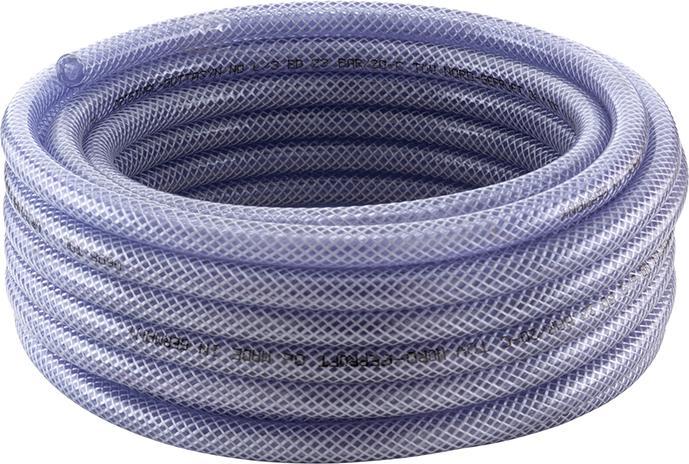 APD Tubo in tessuto PVC APDatec 81 trasparente 25x4,5 mm 25 metri