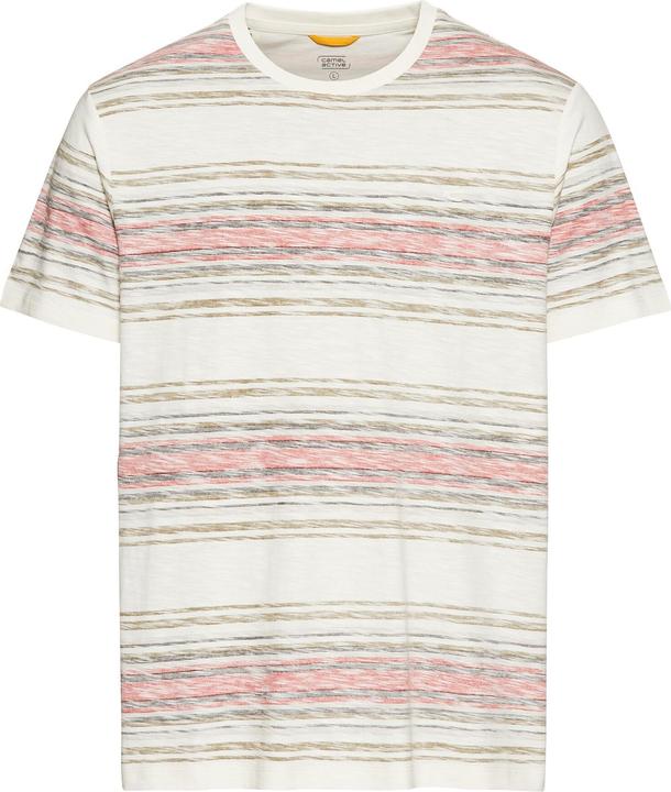 Image du produit Camel Active T-Shirt mit Streifenmuster aus Baumwolle (XL)