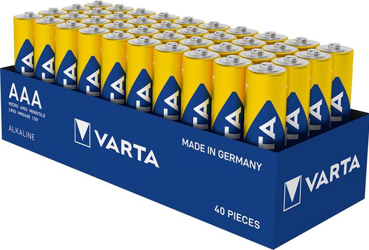 Varta Micro (AAA) Battery Alkali-Ma (40 pcs., AAA, 1260 mAh)