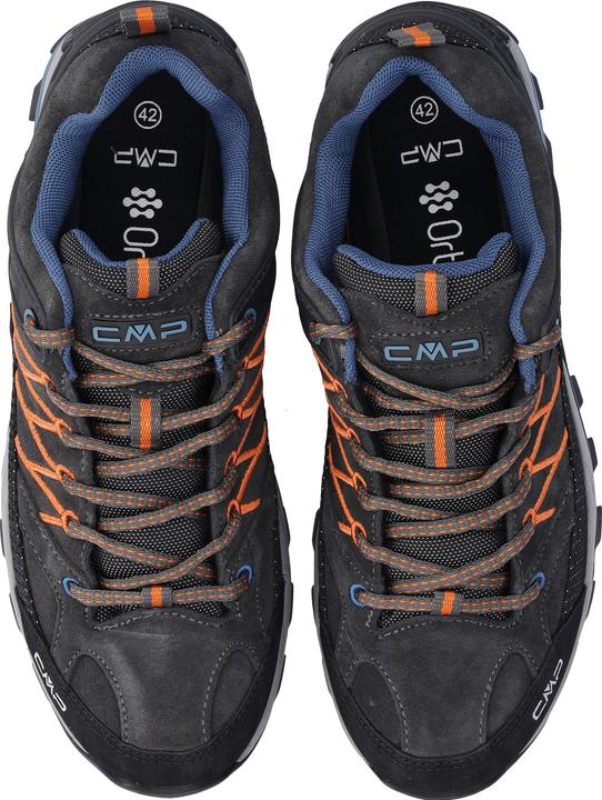 Actual product image CMP Campagnolo CMP Rigel Low Performance Waterproof Wander- & Trekkingschuhe Piombo / Jaffa Herren (41)
