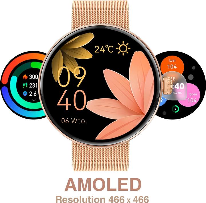 Produktbild Forever Smartwatch Forevive 5 SB-365 rosegold