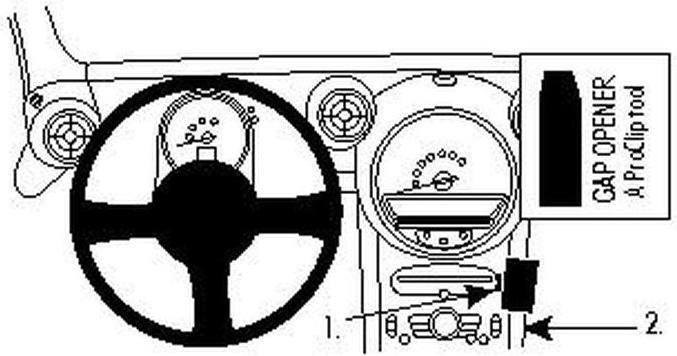 Immagine prodotto Brodit 854662 Staffa Mini Cooper Countryman