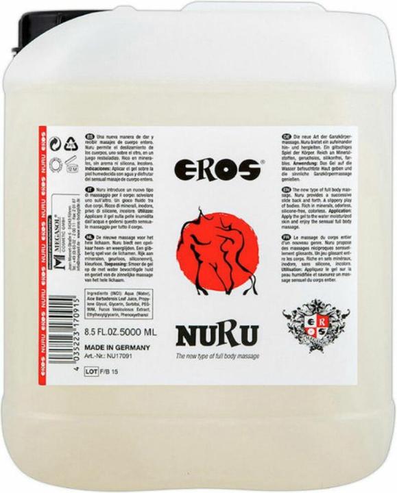 Actual product image Eros Nuru Massage Gel (5000 ml)