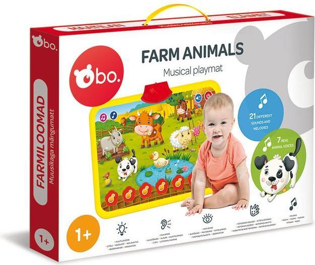 Produktbild Science4you . Musikalische Spielmatte Bauernhoftiere