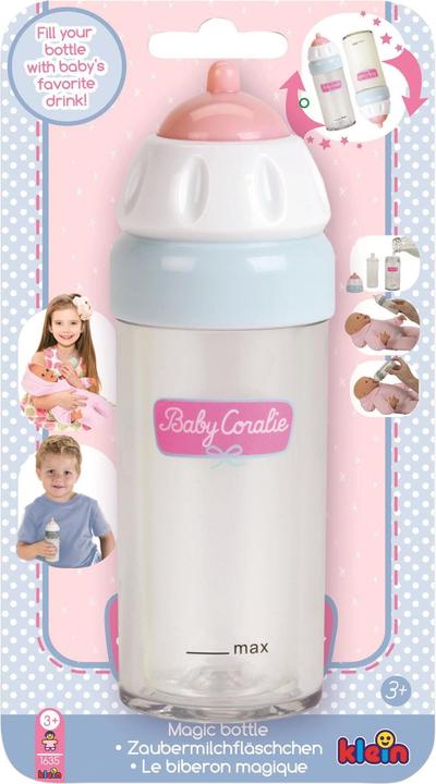 Immagine prodotto Theo Klein 1635 Baby Coralie - Bottiglia di latte magica