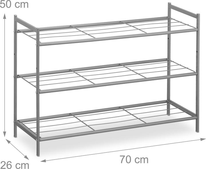 Actual product image Relaxdays Baylee (70 x 26 x 50 cm)