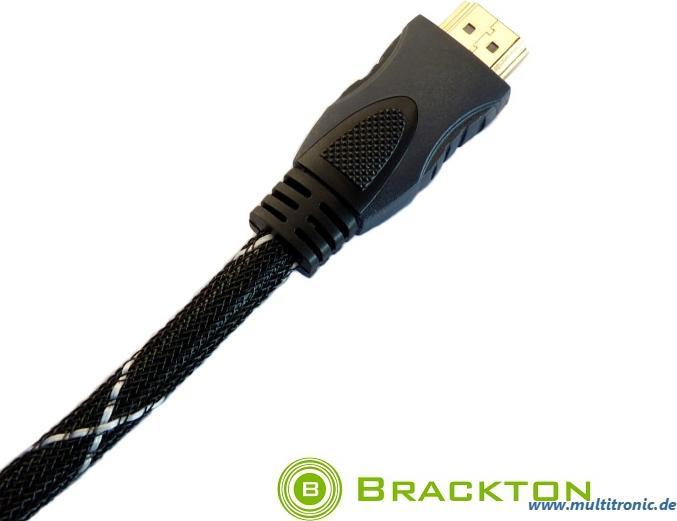 Produktbild Brackton Ultra HD 4K 3D Professional mit Ethernet HDMI 2.0a Kabel 20m St/St (20 m, HDMI)