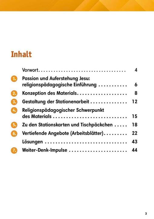 Image du produit Arbeitsmaterial Grundschule. Stationenlernen Religion: Der Kreuzweg Jesu (Allemand, Petra Lefin, Britta Vaorin, 2019)