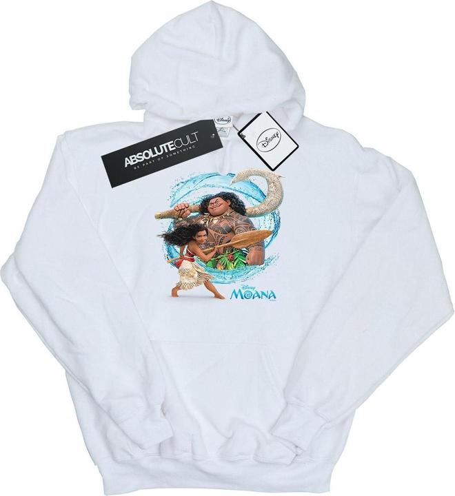 Immagine prodotto Disney Moana And Maui Wave Felpa con Cappuccio Donna (XXL)