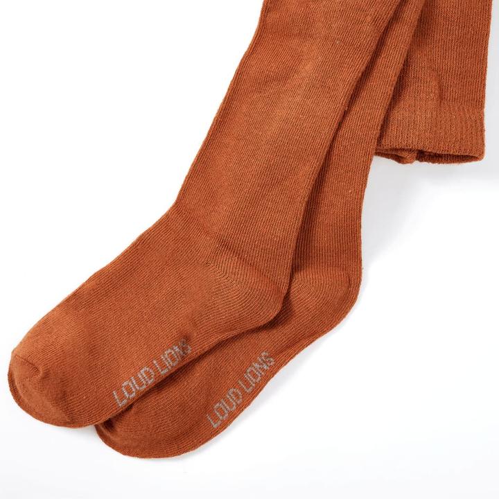 Produktbild VidaXL Kinderstrumpfhose Cognac 116,Farbe: Cognac,Material: 75 (116)