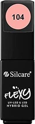 Actual product image Silcare Flexy Hybrid Gel Hybrid Lacquer 104 (104, Gel-Effect Nail Polish)