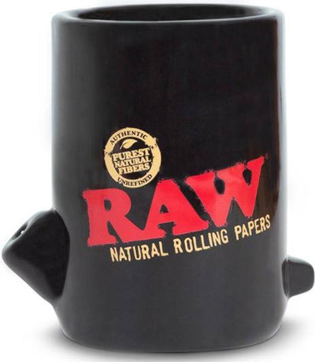 Actual product image Tamar Ceramic bong mug RAW Wake Up Mug
