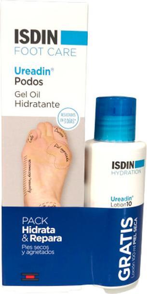 Produktbild Isdin Ureadin Podos Gel Oil Moisturizing for Dry and Cracked Feet 75ml - Pack of 2 (Fussbad, 75 ml)