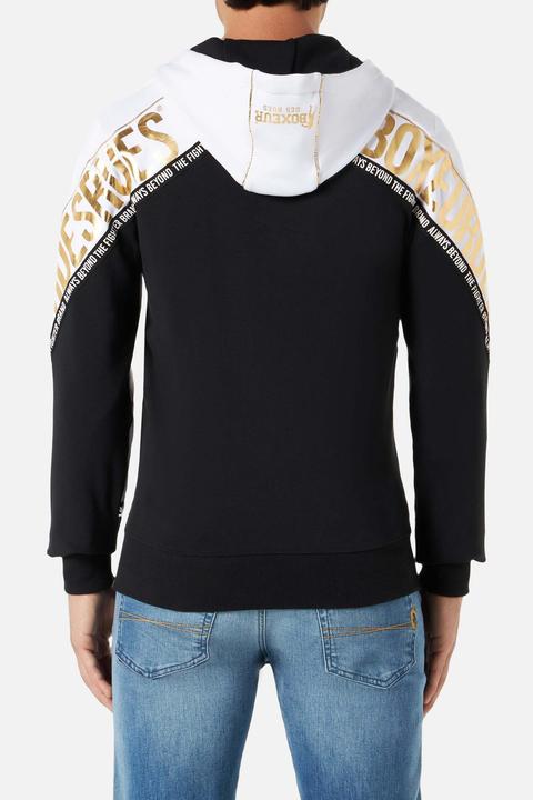 Produktbild Boxeur des Rues Letter Printed Hooded Full Zip (M)