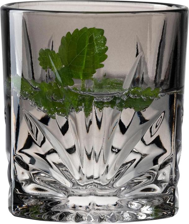 Produktbild Leonardo Whiskyglas Capri 220 ml, 4 Stück, Grau (2.20 dl, 4 x, Whiskygläser)