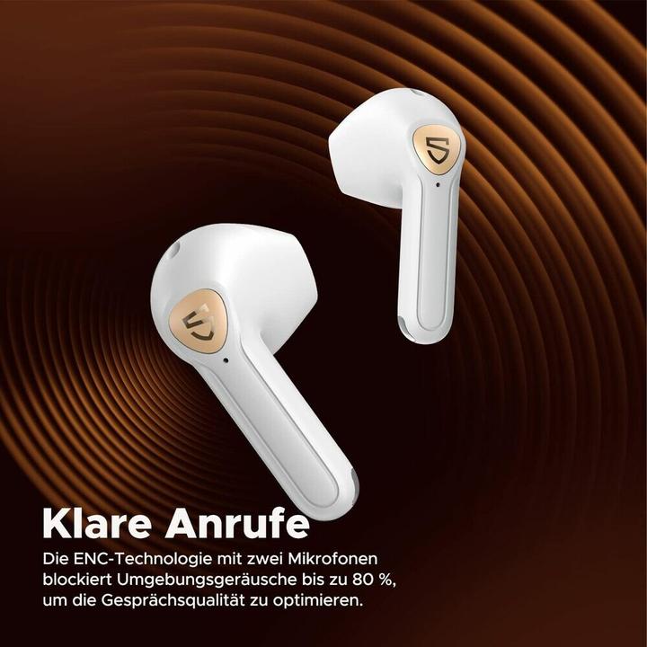 Actual product image Soundpeats Earphones Air 3 Deluxe HS TWS (white) (ANC, 5 h, Cable)