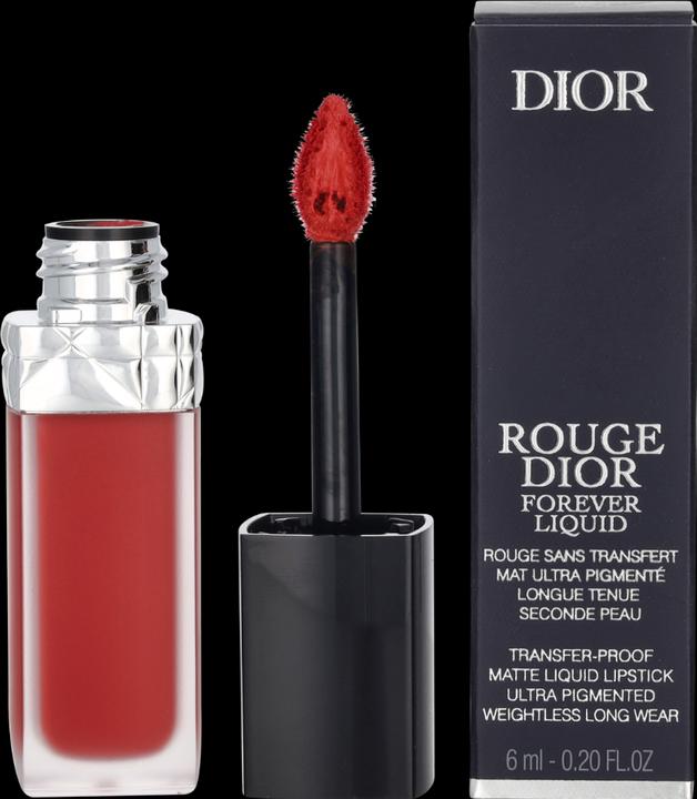Actual product image Dior Rouge Forever Rouge No 741 (741 Forever Star)