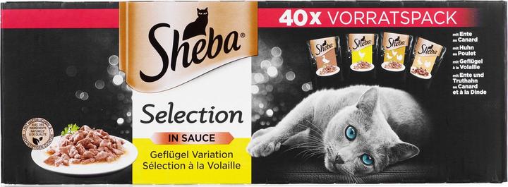 Immagine prodotto Sheba Selezione in salsa (Adulto, 40 pz., 3400 g)