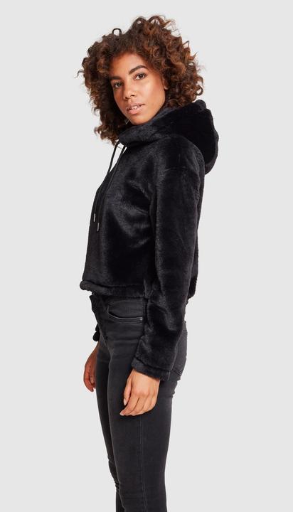 Actual product image Urban Classics Ladies Oversize Short Teddy Hoody (M)
