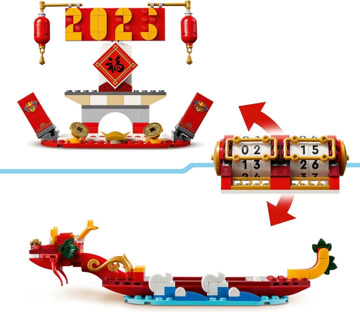Produktbild LEGO Feiertagskalender (40678, LEGO Saisonale Sets)