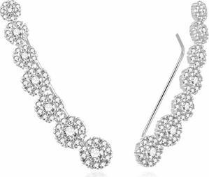 Immagine prodotto Moiss Orecchini moda longitudinali con zirconi chiari E0002586 (L)