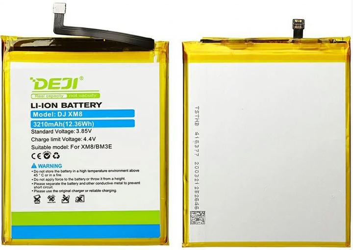 Produktbild DEJI Akku Xiaomi Mi 8 BM3E 3210mAh