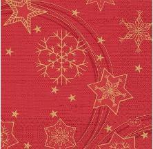 Immagine prodotto Duni Serviet 24x24 cm 3-lag Star Shine Red,20 pk x 50 stk/krt