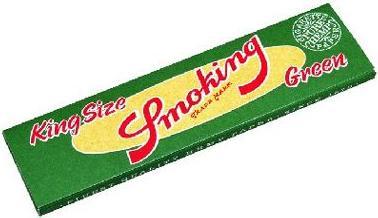 Actual product image Smoking King Size Green