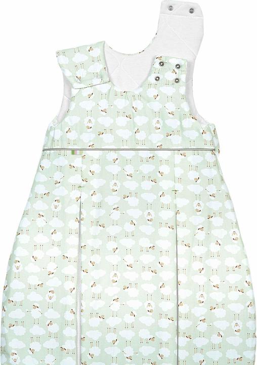 Produktbild Odenwälder Baby-Winterschlafsack prima klima Sheep Matcha Gr. 60 (60 cm, 2.5 TOG)