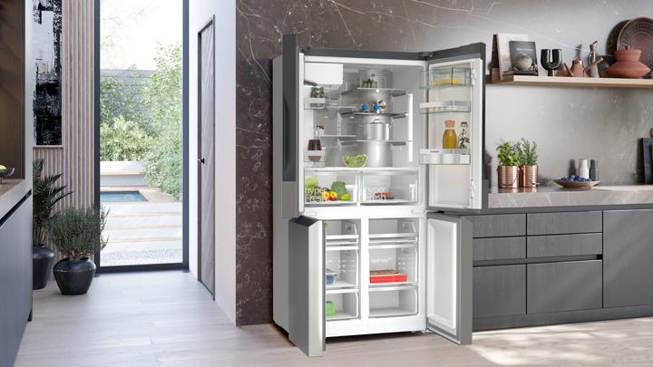 Immagine prodotto Siemens iQ500, frigorifero-congelatore combinato, multi-porta, 183 x 90,5 cm, acciaio inox anti-impronta (574 l)