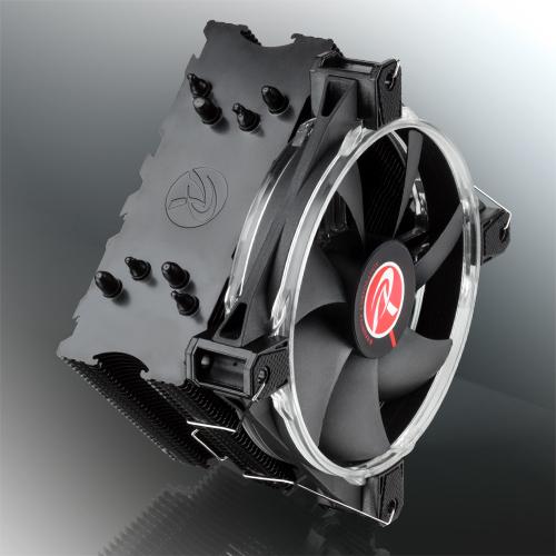 Immagine prodotto Raijintek Raffreddatore per CPU Leto, nero, RGB LED (155 mm)