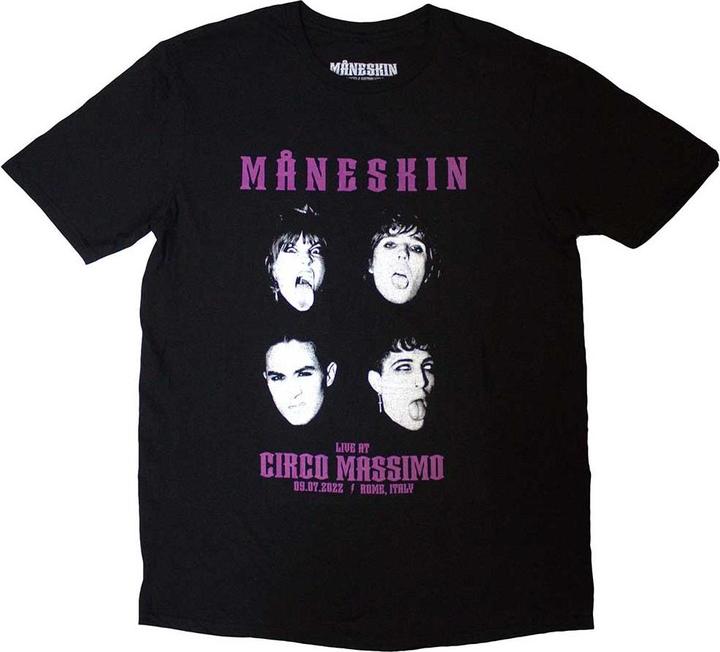 Produktbild Maneskin Live At Circo Massimo 2022 Faces (M)