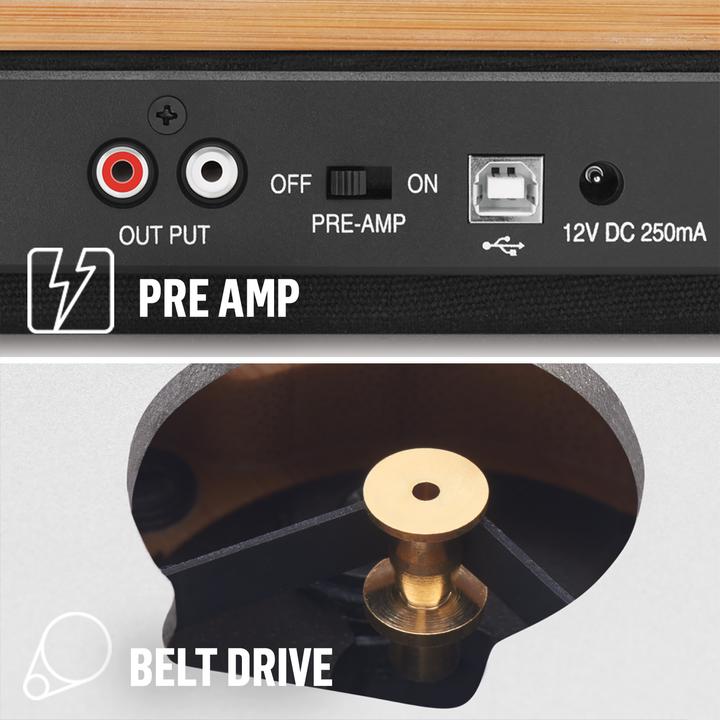 Immagine prodotto House of Marley Stir It Up Wireless Turntable + Get Together 2 (Manuale)