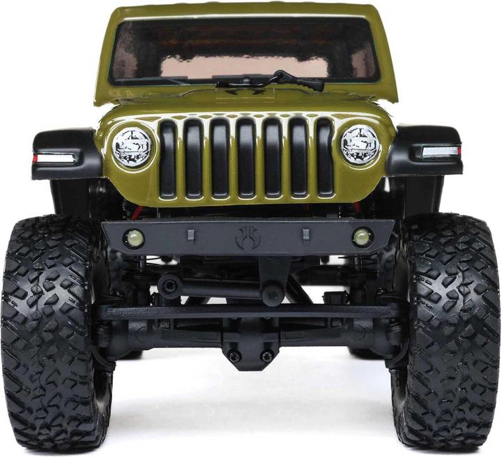 Immagine prodotto Axial SCX24 Jeep Wrangler JLU 4X4 Grün 1/24 Rock Crawler Brushed RTR (RTR pronto all'uso)