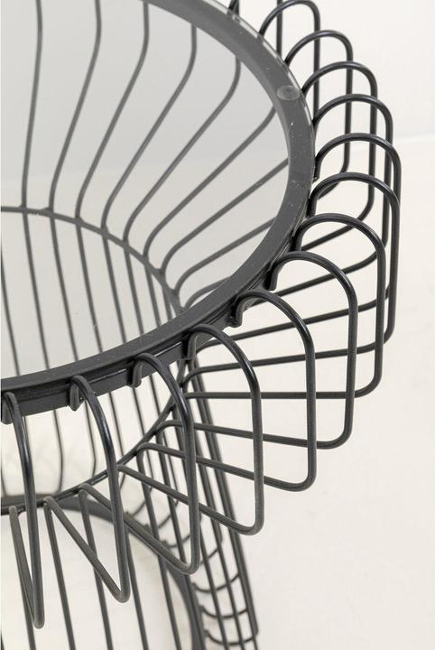 Image du produit Kare Design Beistelltisch Lisboa Schwarz Ø38cm