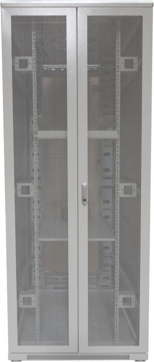 Produktbild Allnet 19 Wandgehäuse 12HE B600 / T600mm 2-teilig *lichtgrau* SMB-Serie (10.86 HE, 19 Zoll Rack)