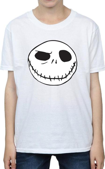Immagine prodotto Disney Nightmare Before Christmas Jack's Big Face Maglietta Ragazzi (140, 146)