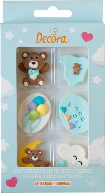 Decora Baby Girl sugar decorations (copy) (6 x)