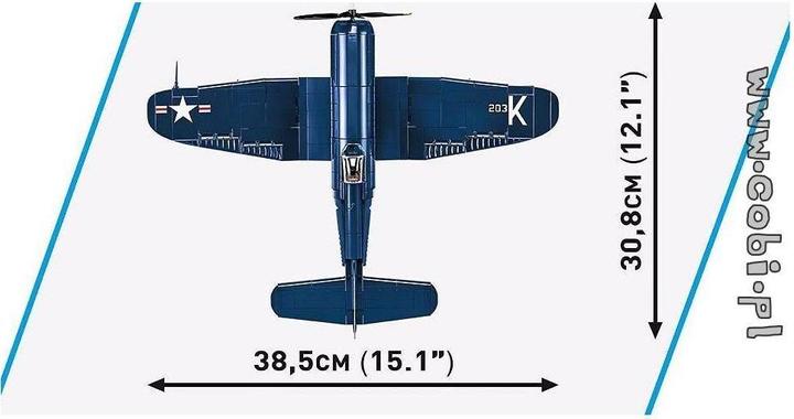 Actual product image Cobi F4U-4 Corsair / 520 pcs