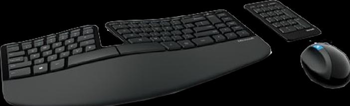 Actual product image Microsoft Sculpt Ergonomic (DE, Wireless)