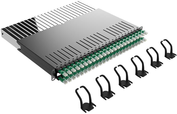Produktbild PATCHBOX 365 CAT.6A STP GREEN 0,8M