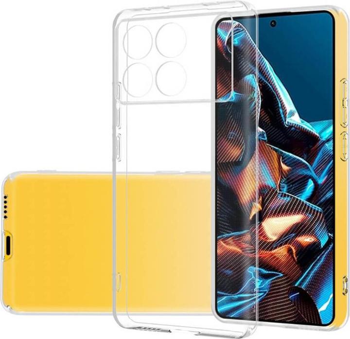 Produktbild Cover-Discount Xiaomi Poco X6 Pro - Silikon Gummi Case transparent (Xiaomi Poco X6 Pro)