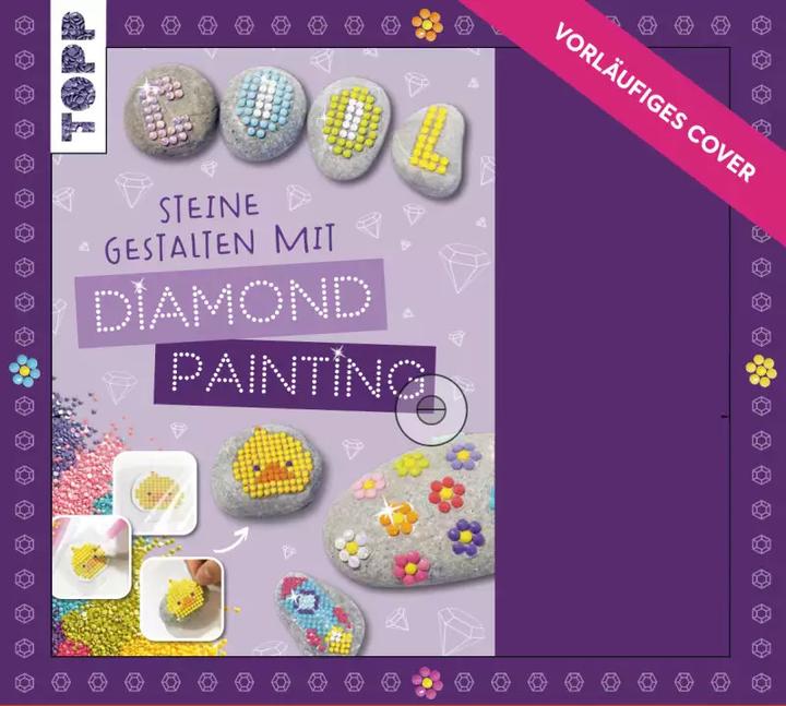 Actual product image Creative Set Design Stones with Diamond Painting