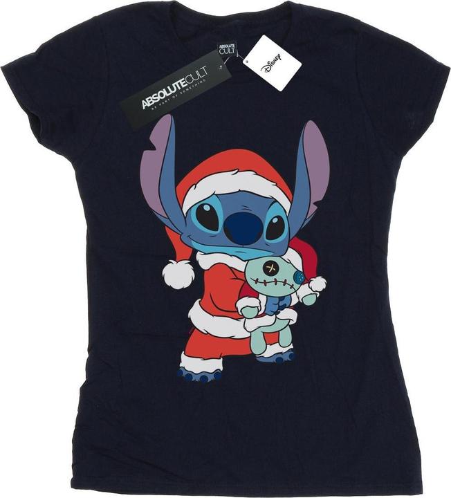 Immagine prodotto Disney Lilo And Stitch Stitch Christmas Maglietta Donna (S)